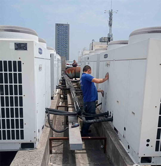 桦川中央空调制热和不制冷系统维修方法