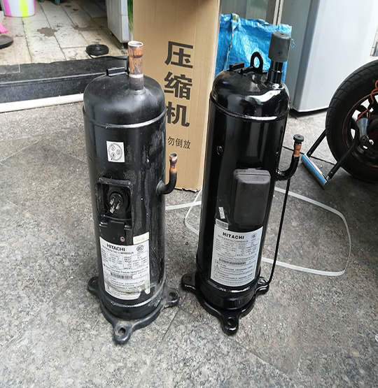 桦川中央空调压缩机的更换维修